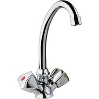Waschtisch-Zweigriffmischer ETOU 244 mm - chrom Waschtisch-Zweigriffmischer ETOU 244 mm - chrom von HEIMA-PRESS
