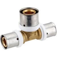 Pressfitting-T-Stück - Mittelabgang erweitert - 20 x 2,0 - 26 x 3,0 - 20 x 2,0 mm für MV-Rohr Pressfitting-T-Stück - Mittelabgang erweitert - 20 x 2,0 - 26 x 3,0 - 20 x 2,0 mm für MV-Rohr von HEIMA24