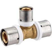 Pressfitting-T-Stück - Mittelabgang reduziert - 26 x 3,0 - 20 x 2,0 - 26 x 3,0 mm für MV-Rohr Pressfitting-T-Stück - Mittelabgang reduziert - 26 x 3,0 - 20 x 2,0 - 26 x 3,0 mm für MV-Rohr von HEIMA24