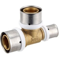 Pressfitting-T-Stück - reduziert - 32 x 3,0 - 32 x 3,0 - 20 x 2,0 mm für MV-Rohr Pressfitting-T-Stück - reduziert - 32 x 3,0 - 32 x 3,0 - 20 x 2,0 mm für MV-Rohr von HEIMA24