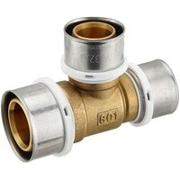 Pressfitting-T-Stück - reduziert - 40 x 3,5 - 32 x 3,0 - 32 x 3,0 mm für MV-Rohr Pressfitting-T-Stück - reduziert - 40 x 3,5 - 32 x 3,0 - 32 x 3,0 mm für MV-Rohr von HEIMA24