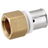 Pressfitting-Übergang 20 x 2,0 mm - 1/2 Zoll Innengewinde für MV-Rohr Pressfitting-Übergang 20 x 2,0 mm - 1/2 Zoll Innengewinde für MV-Rohr von HEIMA24