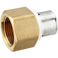 Pressfitting-Übergang 26 x 3,0 mm - 1 Zoll Innengewinde für MV-Rohr Pressfitting-Übergang 26 x 3,0 mm - 1 Zoll Innengewinde für MV-Rohr von HEIMA24
