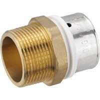 Pressfitting-Übergang 40 x 3,5 mm - 1 1/4 Zoll Außengewinde für MV-Rohr Pressfitting-Übergang 40 x 3,5 mm - 1 1/4 Zoll Außengewinde für MV-Rohr von HEIMA24