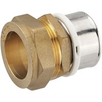 Pressfitting-Übergang 40 x 3,5 mm MV-Rohr auf Klemmverschraubung für 35 mm Kupferrohr Pressfitting-Übergang 40 x 3,5 mm MV-Rohr auf Klemmverschraubung für 35 mm Kupferrohr von HEIMA24