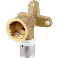 Pressfitting-Wandwinkel 52 mm - 20 x 2,0 mm - 3/4 Zoll Innengewinde für MV-Rohr Pressfitting-Wandwinkel 52 mm - 20 x 2,0 mm - 3/4 Zoll Innengewinde für MV-Rohr von HEIMA24