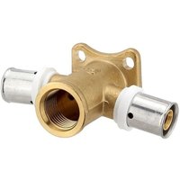 Pressfitting-Wandwinkel 52 mm - doppelt - für Serienverbindungen - 16 x 2,0 mm - 1/2 Zoll IG Pressfitting-Wandwinkel 52 mm - doppelt - für Serienverbindungen - 16 x 2,0 mm - 1/2 Zoll IG von HEIMA24