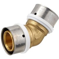 Pressfitting-Winkel 45° - 40 x 3,5 mm für MV-Rohr Pressfitting-Winkel 45° - 40 x 3,5 mm für MV-Rohr von HEIMA24
