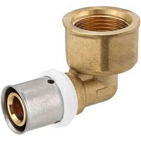 Pressfitting-Winkel 90° - 20 x 2,0 mm - 3/4 Zoll Innengewinde für MV-Rohr Pressfitting-Winkel 90° - 20 x 2,0 mm - 3/4 Zoll Innengewinde für MV-Rohr von HEIMA24