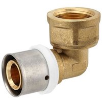 Pressfitting-Winkel 90° - 26 x 3,0 mm - 3/4 Zoll Innengewinde für MV-Rohr Pressfitting-Winkel 90° - 26 x 3,0 mm - 3/4 Zoll Innengewinde für MV-Rohr von HEIMA24