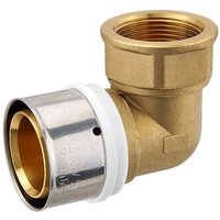 Pressfitting-Winkel 90° - 50 x 4,0 mm - 1 1/4 Zoll Innengewinde für MV-Rohr Pressfitting-Winkel 90° - 50 x 4,0 mm - 1 1/4 Zoll Innengewinde für MV-Rohr von HEIMA24
