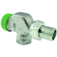 Heimeier - imi Thermostat-Ventilunterteil Eclipse 300, Axialform, dn 15 mit automatischer Durchflussregelung für große Heizkörper von HEIMEIER