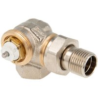 Thermostat-Ventilunterteil V-exact ii, Winkelkeck links, dn 15 - Heimeier von HEIMEIER