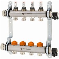 Imi Heimeier Heizkreisverteiler Dynacon Eclipse automatischer Durchflussregler, 6 Heizkreise Fußboden von HEIMEIER