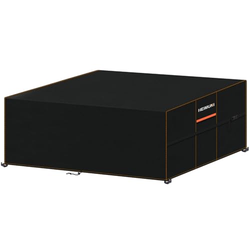 HEIMUNI Abdeckung für Gartenmöbel 250x180x90cm Abdeckplane Gartenmöbel Schutzhülle Gartenmöbel Tisch Abdeckplane Loungesofa 420D Oxford Schutzhülle Wasserdicht Abdeckplane Gartentisch von HEIMUNI