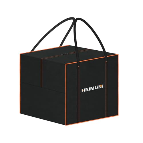 HEIMUNI Aufbewahrungstasche Gartenpolster Aufbewahrungstasche Schutzhülle, Aufbewahrung Tasche Auflagentasche Wasserdicht für Gartenmöbel Kissen Polsterauflagen Weihnachtsbaume (80x80x80cm) von HEIMUNI