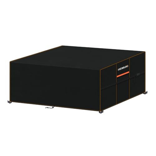 HEIMUNI Gartenmöbel Abdeckung Wasserdicht 170x110x75cm Gartentisch Abdeckplane Tischabdeckung Schutzhülle Gartenmöbel Schutzhülle für Gartenmöbel, Loungemöbel, Rattanmöbel, 420D Balkonmöbel Abdeckung von HEIMUNI