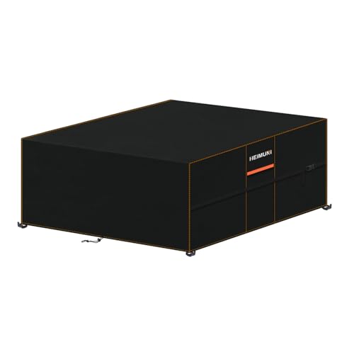 HEIMUNI Gartenmöbel Abdeckung Wasserdicht Gartensofa Abdeckung Lounge Sofa Schutzhülle für Gartenmöbel Lounge Abdeckplane Schutzhülle für Gartentische Garten Loungemöbel Abdeckung 180x180x90cm HEIMUNI Gartenmöbel Abdeckung Wasserdicht Gartensofa Abdeckung Lounge Sofa Schutzhülle für Gartenmöbel Lounge Abdeckplane Schutzhülle für Gartentische Garten Loungemöbel Abdeckung 180x180x90cm von HEIMUNI