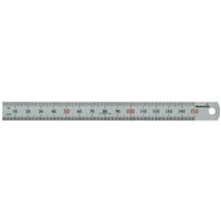 Hultafors Stahlmaßstab (Halb-) Milimeterteilung, Länge 15 cm, aus Stahl von HEINZ HESSE KG