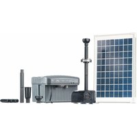 Solar-Teichpumpen-Set 750 l/h mit led - Heissner von HEISSNER
