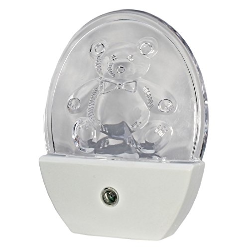 Heitech LED-Nachtlicht mit Farbwechsler für Kinder Motiv: Teddy-Bär Intertek/GS-Zeichen von HEITECH Promotion GmbH