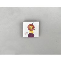 Fliese Löwe Mit Hut, 5 X cm Fliese Löwe Mit Hut, 5 X cm von HEITERundFROH