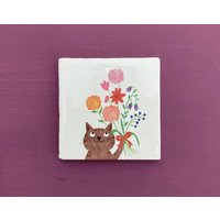 Fliesenbild Ein Strauß Blumen, 10 X cm Fliesenbild Ein Strauß Blumen, 10 X cm von HEITERundFROH