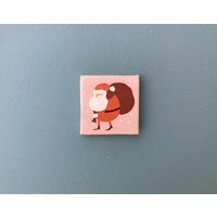 Fliesenbild Magnet Nikolaus, 5 X cm Fliesenbild Magnet Nikolaus, 5 X cm von HEITERundFROH