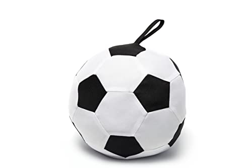 HEITMANN DECO Türstopper Fußball - schwarz/weiß - ca. 18cm - 1kg von HEITMANN DECO