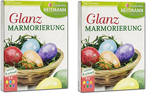 HEITMANN Eierfarben (2, Marmorierung) von HEITMANN