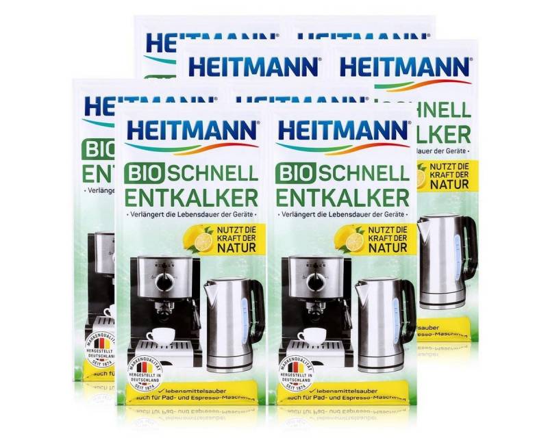 HEITMANN Heitmann Bio Schnell-Entkalker 2x25g - Natürlicher Universalentkalker Entkalker von HEITMANN