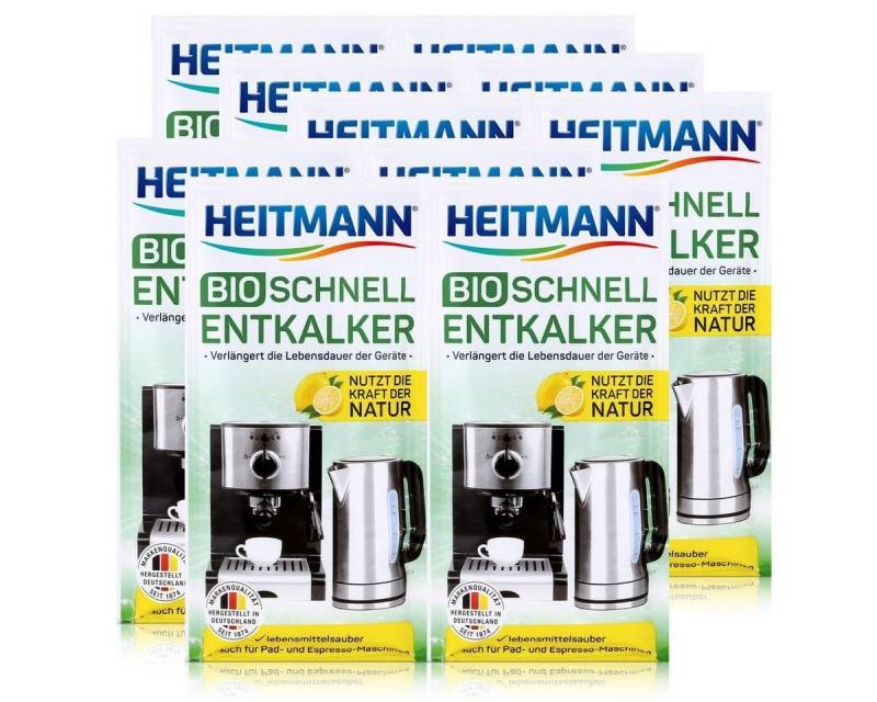 HEITMANN Heitmann Bio Schnell-Entkalker 2x25g - Natürlicher Universalentkalker Entkalker von HEITMANN