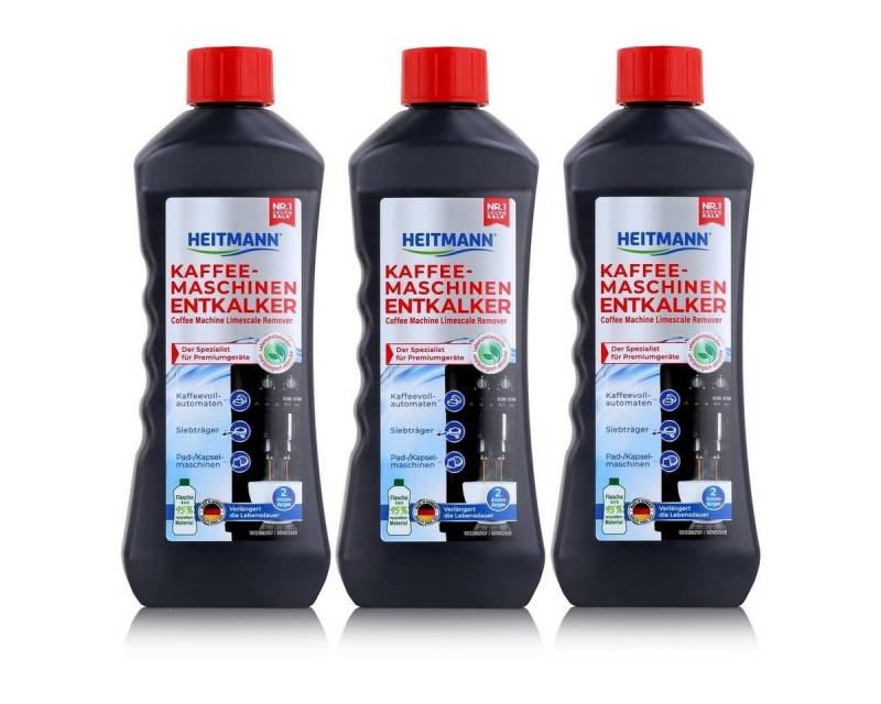 HEITMANN Heitmann Kaffeemaschinen Entkalker 250ml - Entkalken, Entkalkung (3er Entkalker von HEITMANN