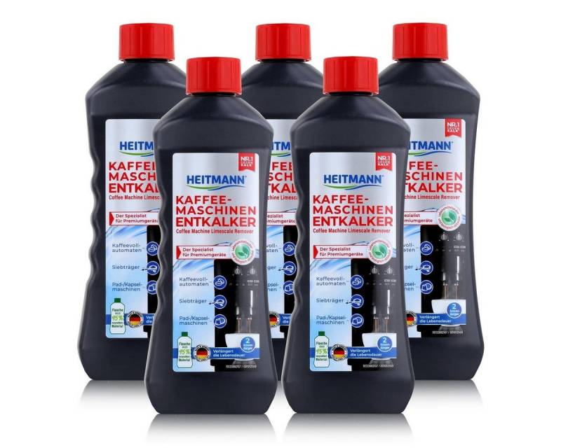 HEITMANN Heitmann Kaffeemaschinen Entkalker 250ml - Entkalken, Entkalkung (5er Entkalker von HEITMANN