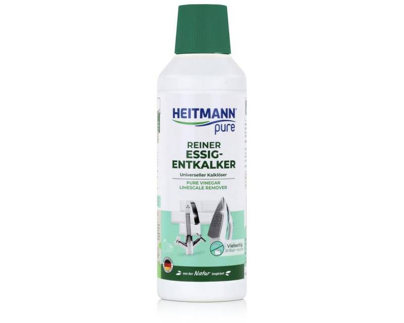 HEITMANN Heitmann pure Reiner Essig-Entkalker 500ml Universalentkalker (1er Pac Entkalker von HEITMANN