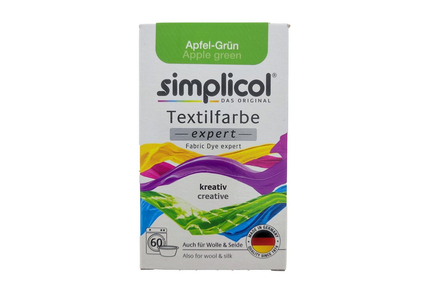 HEITMANN Textilfarbe Simplicol Textilfarbe Expert Apfel-Grün 150g, Farberneuerung Farbauffrischung Batik Textilfärbemittel HEITMANN Textilfarbe Simplicol Textilfarbe Expert Apfel-Grün 150g, Farberneuerung Farbauffrischung Batik Textilfärbemittel von HEITMANN