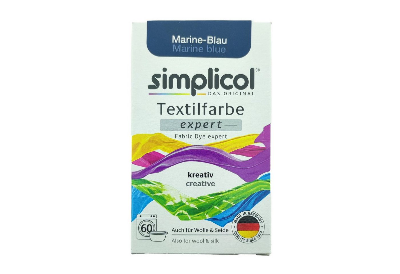 HEITMANN Textilfarbe Simplicol Textilfarbe Expert Marine-Blau 150g, Farberneuerung Farbauffrischung Batik Textilfärbemittel HEITMANN Textilfarbe Simplicol Textilfarbe Expert Marine-Blau 150g, Farberneuerung Farbauffrischung Batik Textilfärbemittel von HEITMANN