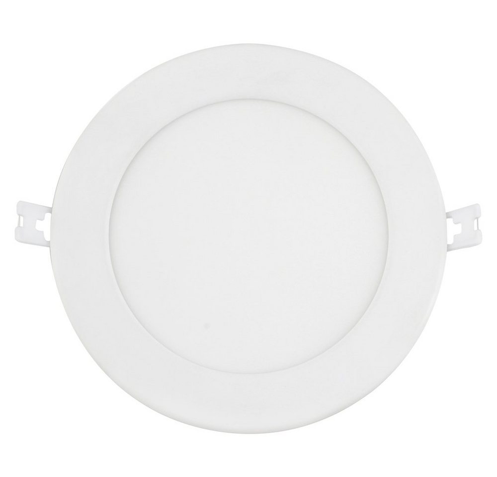 HEITRONIC Einbauleuchte Heitronic 501376 Le Mans LED-Einbauleuchte LED 12 W Weiß von HEITRONIC