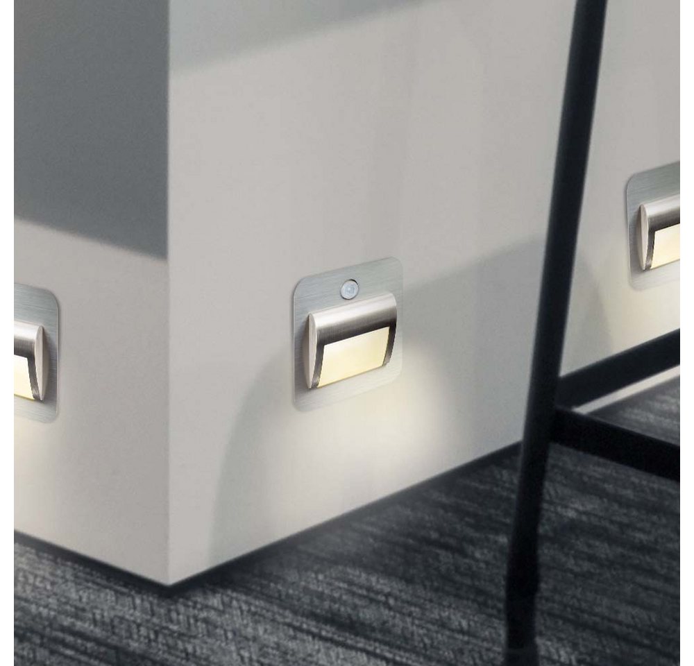 HEITRONIC Einbauleuchte LED Einbaustrahler 3000K aus Stahl mit Bewegungsmelder, LED HEITRONIC Einbauleuchte LED Einbaustrahler 3000K aus Stahl mit Bewegungsmelder, LED von HEITRONIC