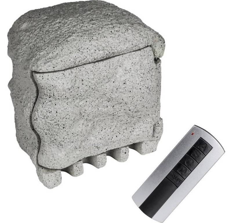 HEITRONIC Gartensteckdose 4fach PIEDRA mit Funkfernbedienung, mit Fernbedienung, Steinoptik HEITRONIC Gartensteckdose 4fach PIEDRA mit Funkfernbedienung, mit Fernbedienung, Steinoptik von HEITRONIC