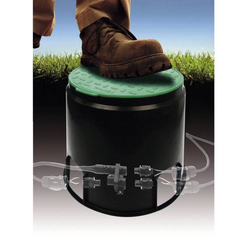 HEITRONIC Gartensteckdose Bodeneinbaudose 250/315 mm von HEITRONIC