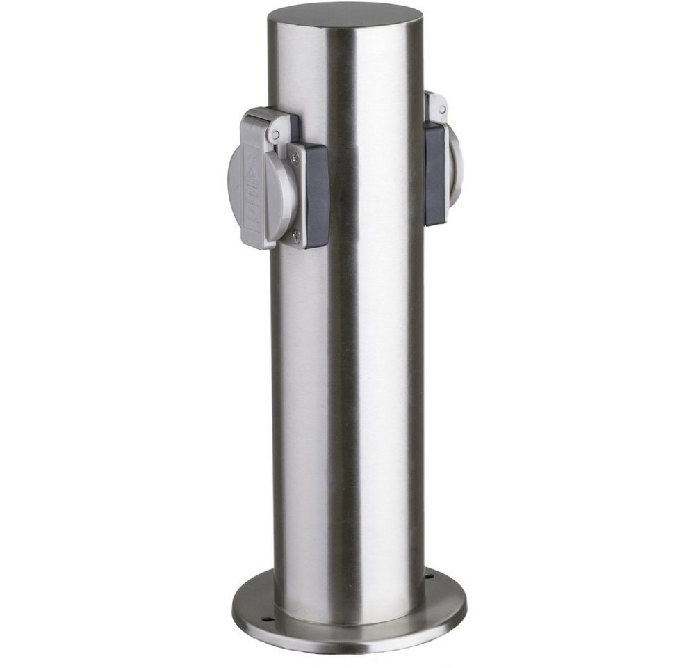 HEITRONIC Gartensteckdose Heitronic 35103 Gartensteckdose 2fach Edelstahl erhöhter Berührungssc, 35103 HEITRONIC Gartensteckdose Heitronic 35103 Gartensteckdose 2fach Edelstahl erhöhter Berührungssc, 35103 von HEITRONIC