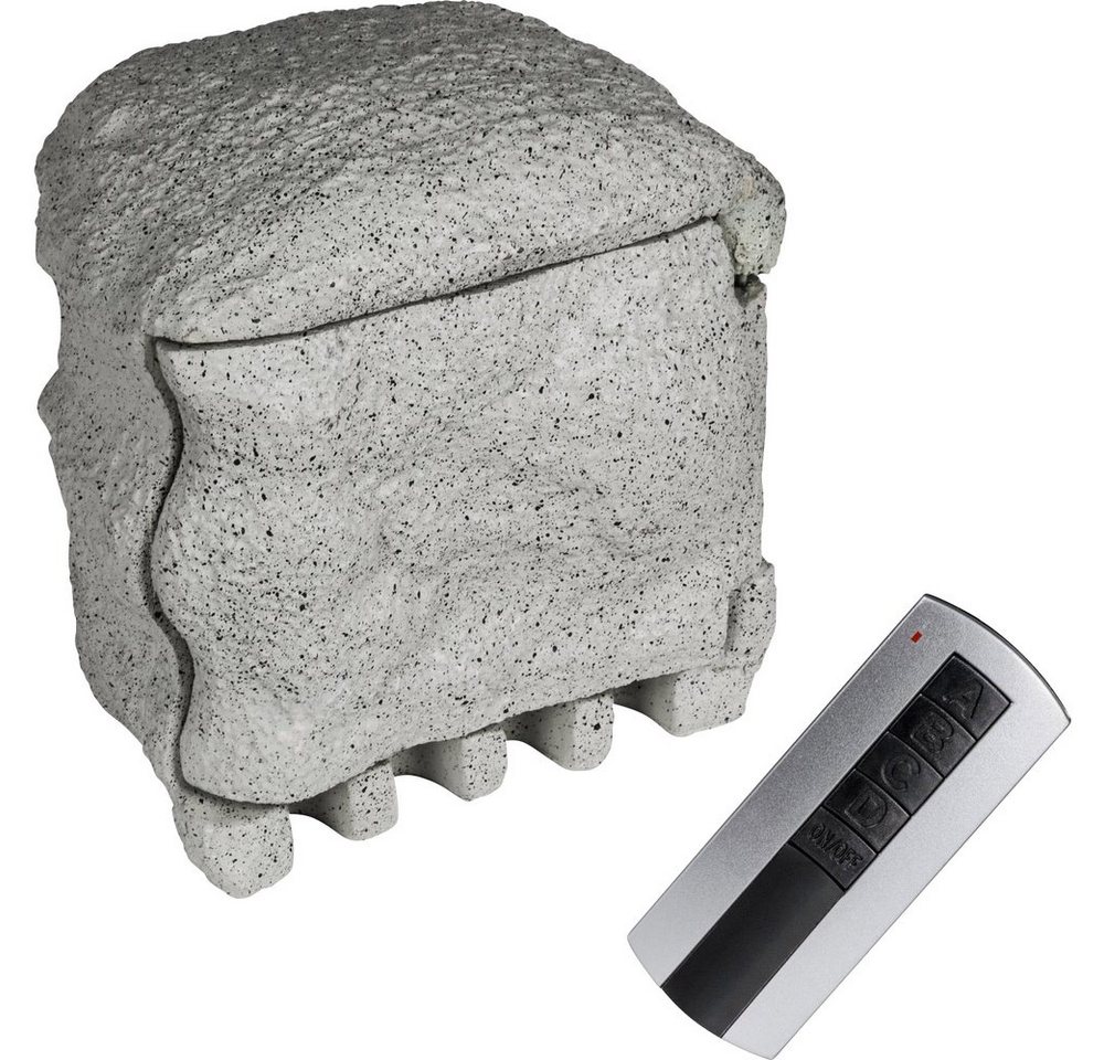 HEITRONIC Gartensteckdose Heitronic 37504 Gartensteckdose 4fach Grau mit Fernbedienung, Steinop, 37504 HEITRONIC Gartensteckdose Heitronic 37504 Gartensteckdose 4fach Grau mit Fernbedienung, Steinop, 37504 von HEITRONIC