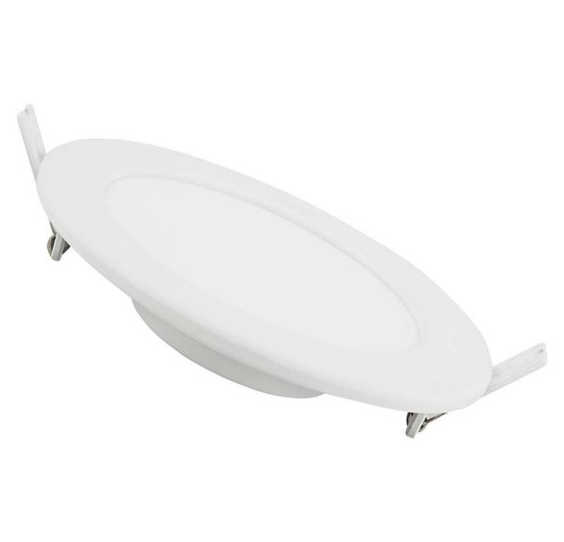 HEITRONIC LED Einbauleuchte LED Einbaudownlight LE MANS kreisförmig 6W 115x32 mm 501375, Dimmbar von HEITRONIC