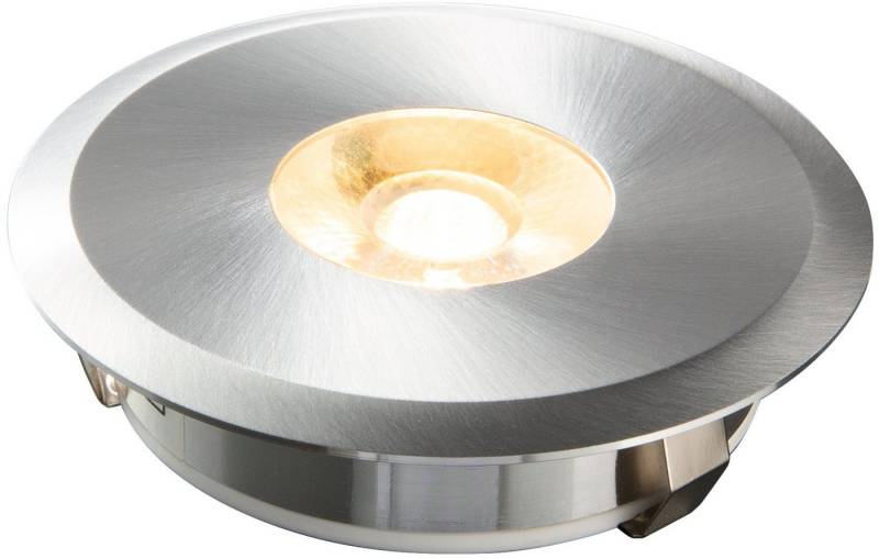 HEITRONIC LED Einbaustrahler Austin, LED fest integriert, Warmweiß, Einbauleuchte,LED-Downlight,Edelstahlgehäuse, sehr geringe Einbautiefe von HEITRONIC