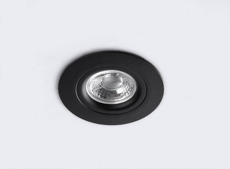 HEITRONIC LED Einbaustrahler DL6809, Dimmfunktion, LED fest integriert, Warmweiß, Einbaulampe, Einbauleuchte, LED-Downlight, schwenk- und dimmbar von HEITRONIC