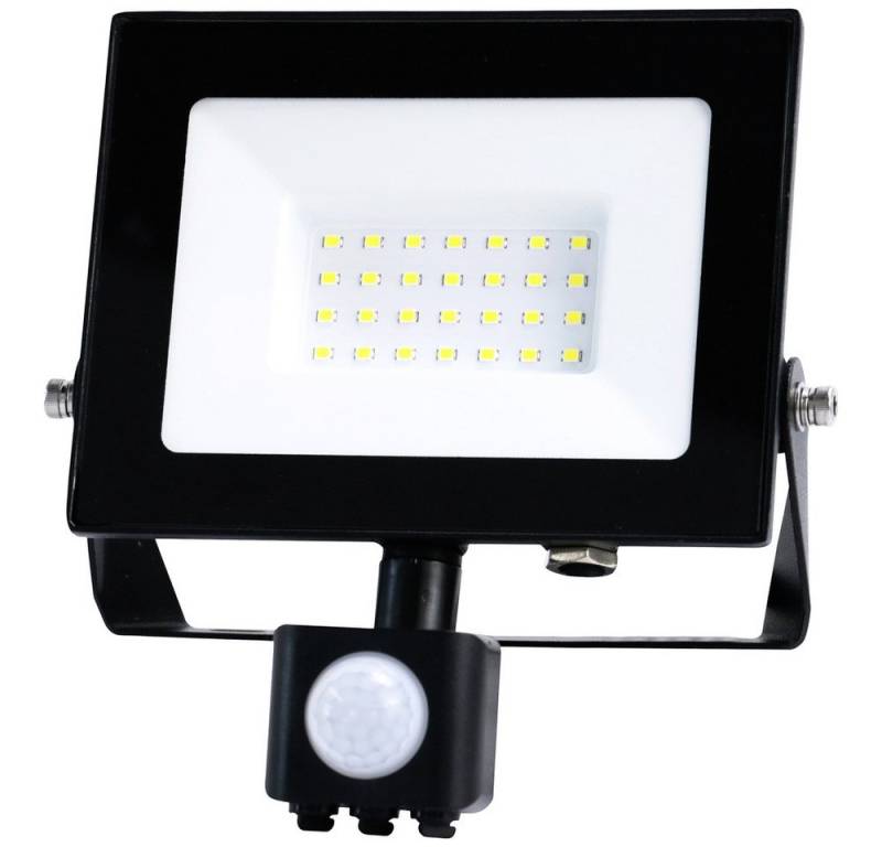 HEITRONIC LED Flutlichtstrahler Heitronic BOLTON 2.0 VO-501417 LED-Außenstrahler 30 W Warmweiß von HEITRONIC