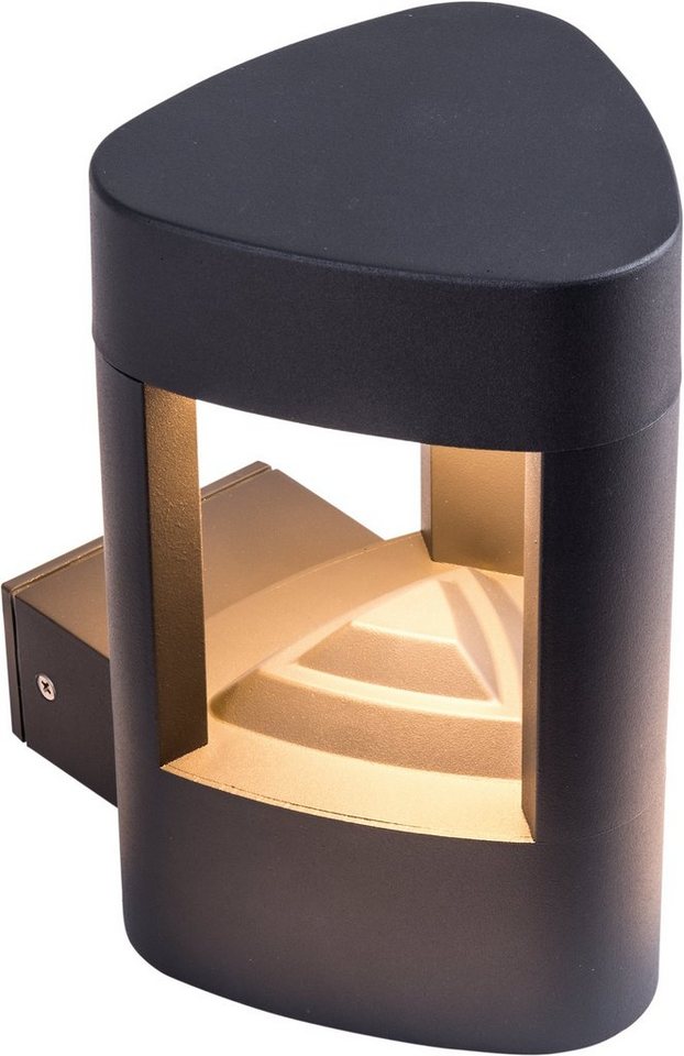 HEITRONIC LED Wandleuchte Maryland, LED fest integriert, Warmweiß, anthrazit, Wandlampe, Außenleuchte HEITRONIC LED Wandleuchte Maryland, LED fest integriert, Warmweiß, anthrazit, Wandlampe, Außenleuchte von HEITRONIC