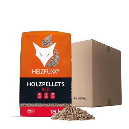 HEIZFUXX Holzpellets Red 6mm 15kg Sack 1 Paket Pellets Hartholzpellets Heizpellets Für Pelletofen Kaminpellets Ofenpellets Brennholz Pellet Säcke Sackware En Plus A1 Paligo HEIZFUXX Holzpellets Red 6mm 15kg Sack 1 Paket Pellets Hartholzpellets Heizpellets Für Pelletofen Kaminpellets Ofenpellets Brennholz Pellet Säcke Sackware En Plus A1 Paligo von HEIZFUXX