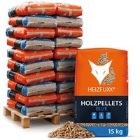 Holzpellets Blue 15kg x 20 Sack 300kg - Heizfuxx von HEIZFUXX